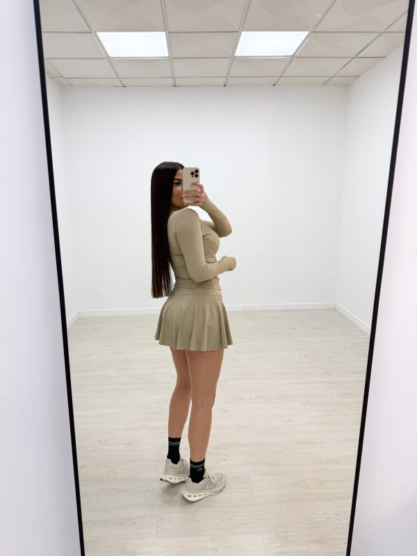 CONJUNTO FALDA LULÚ - CAMEL