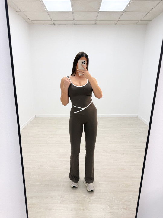 CONJUNTO YOGA PREMIUM - COFFE