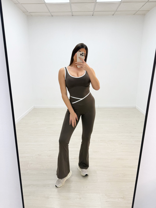 CONJUNTO YOGA PREMIUM - COFFE