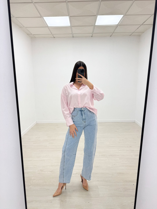 PANTALÓN VAQUERO BALLÓN - 8785