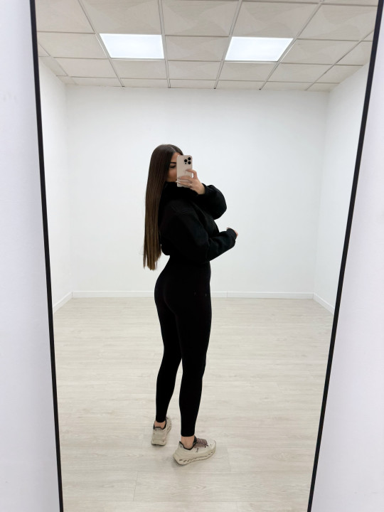 MONO SEAMLESS CALIDAD SUPERIOR NEGRO