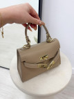 BOLSO MINI KELLY (PIEL 100%) - TOUPE