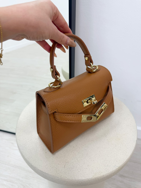 BOLSO MINI KELLY (PIEL 100%) - MATERIAL