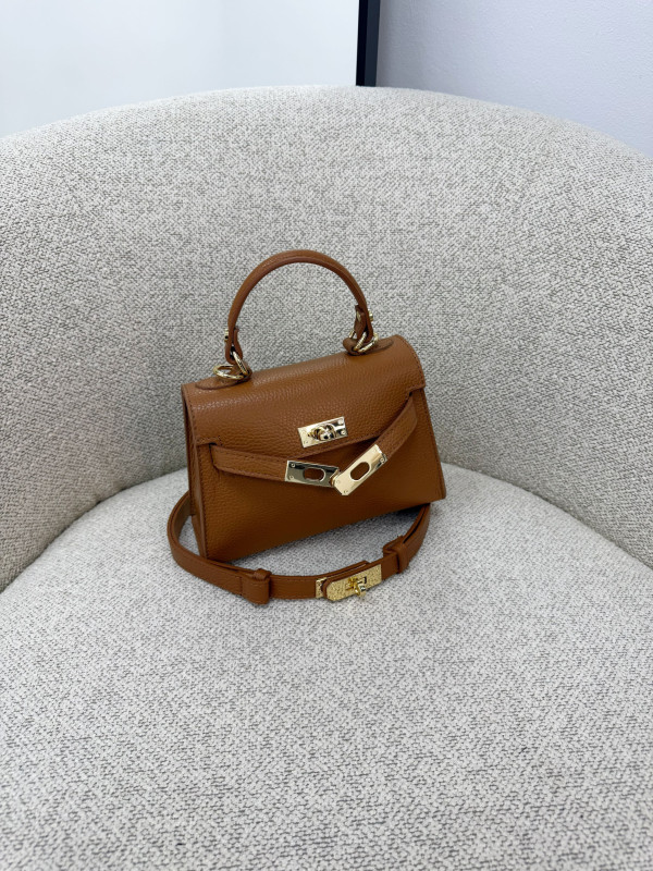 BOLSO MINI KELLY (PIEL 100%) - MATERIAL