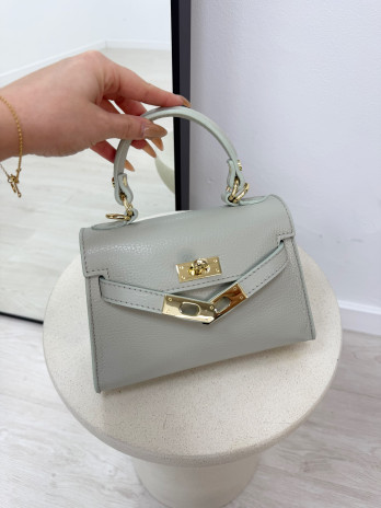 BOLSO MINI KELLY (PIEL 100%) - VERDE