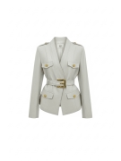 BLAZER PREMIUM CINTURÓN - BEIGE