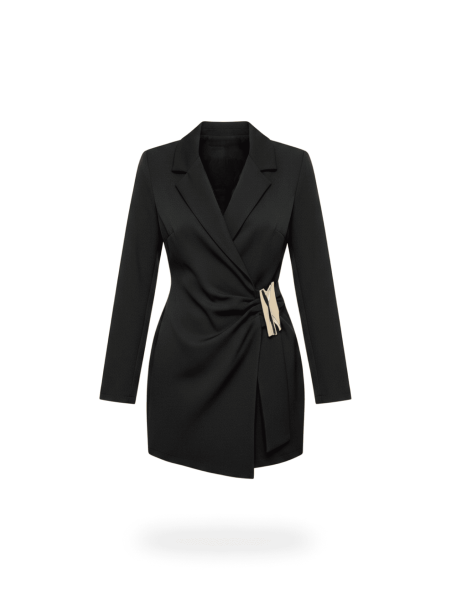 MONO BLAZER DETALLE - NEGRO