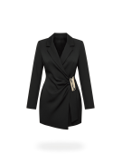 MONO BLAZER DETALLE - NEGRO