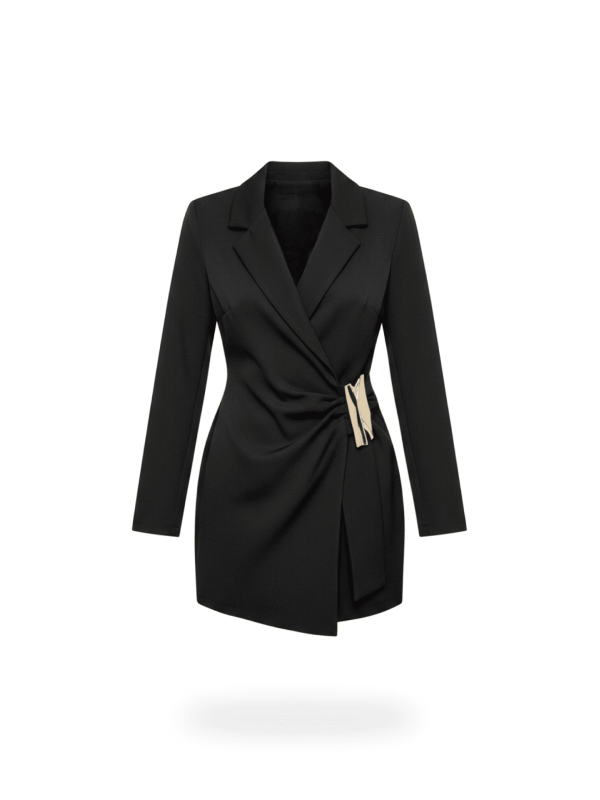MONO BLAZER DETALLE - NEGRO