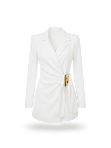 MONO BLAZER DETALLE - BLANCO ROTO
