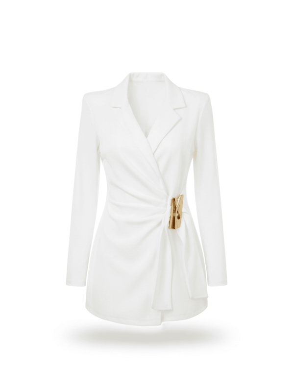 MONO BLAZER DETALLE - BLANCO ROTO