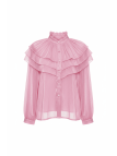CAMISA SATINADA PREMIUM - ROSA