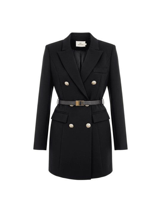 BLAZER VESTIDO PREMIUM - NEGRA
