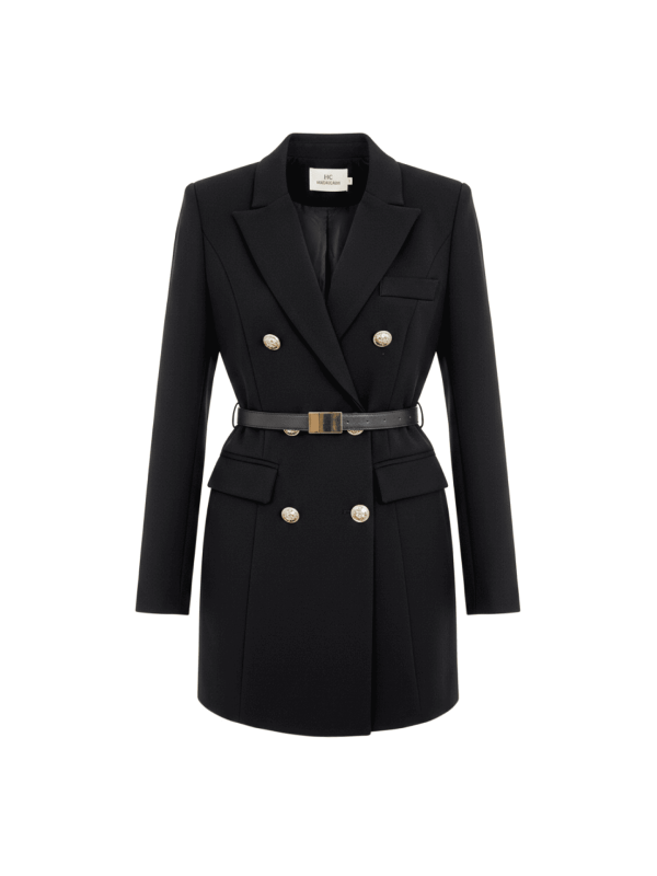 BLAZER VESTIDO PREMIUM - NEGRA