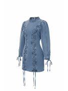 VESTIDO CUERDAS PREMIUM - DENIM