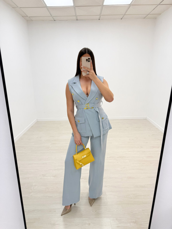 TRAJE BALM - CELESTE