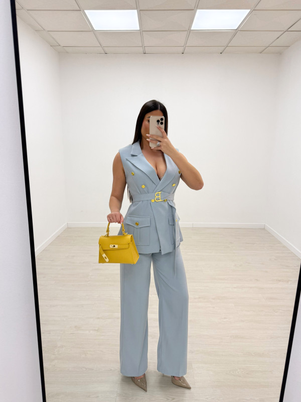 TRAJE BALM - CELESTE