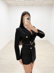BLAZER VESTIDO PREMIUM - NEGRA