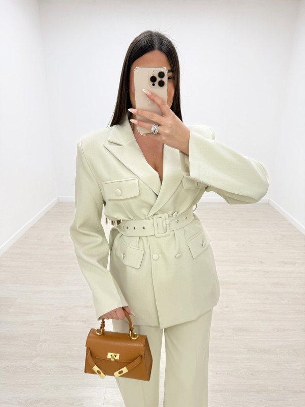 BLAZER SAMIA - BEIGE
