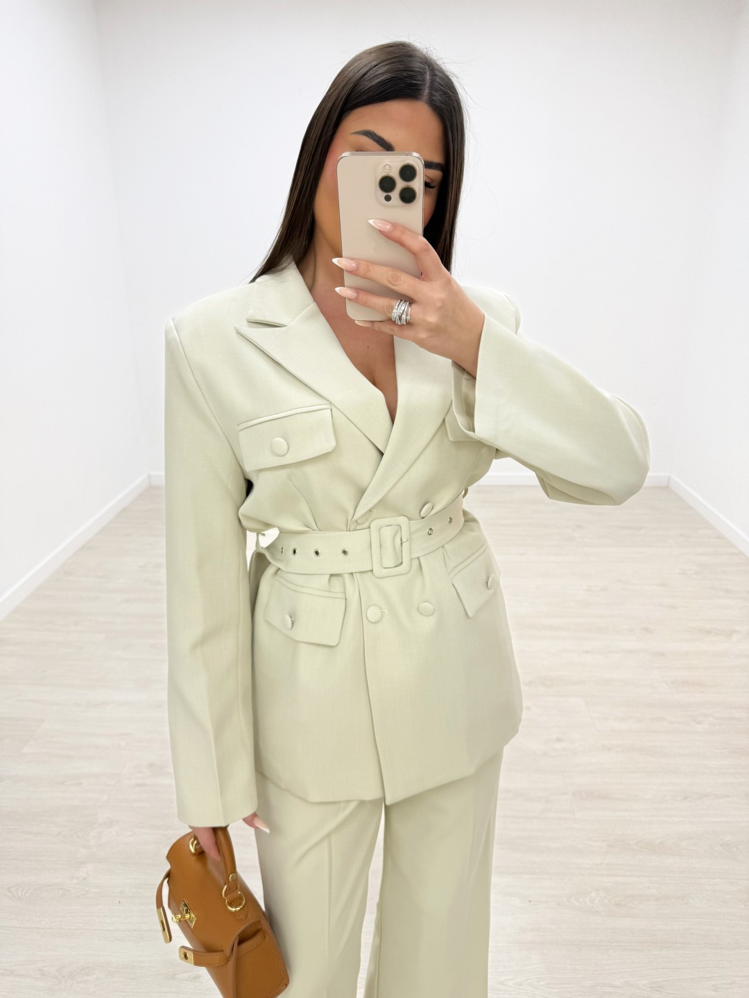 BLAZER SAMIA - BEIGE