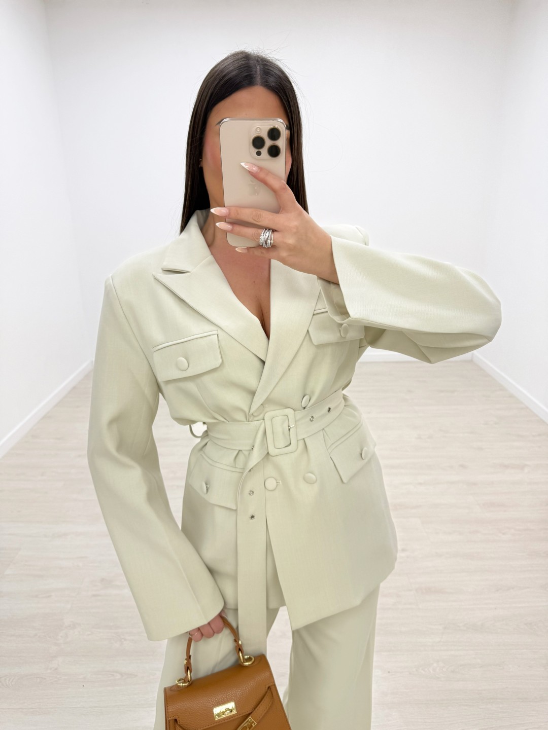 BLAZER SAMIA - BEIGE