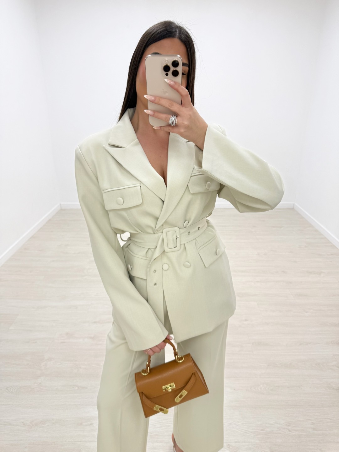 BLAZER SAMIA - BEIGE