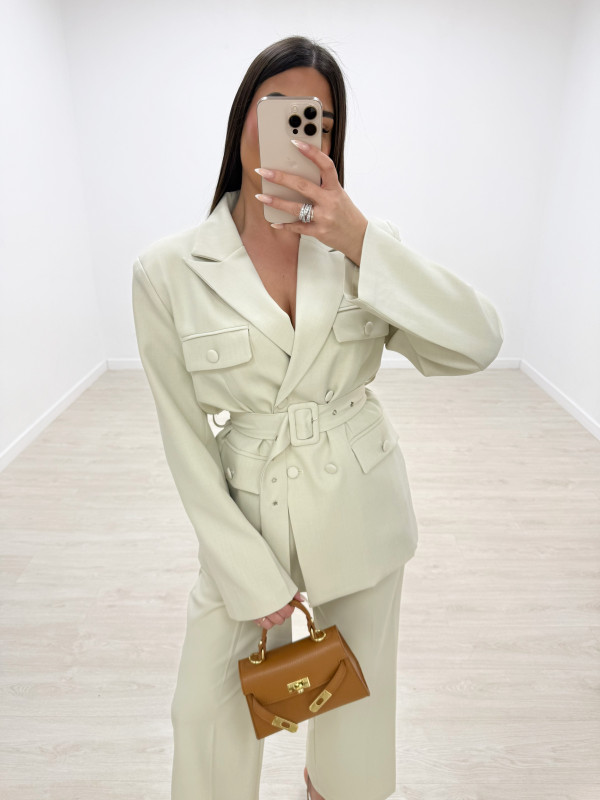 BLAZER SAMIA - BEIGE