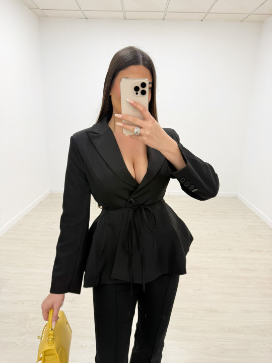 BLAZER ATELIER - NEGRA