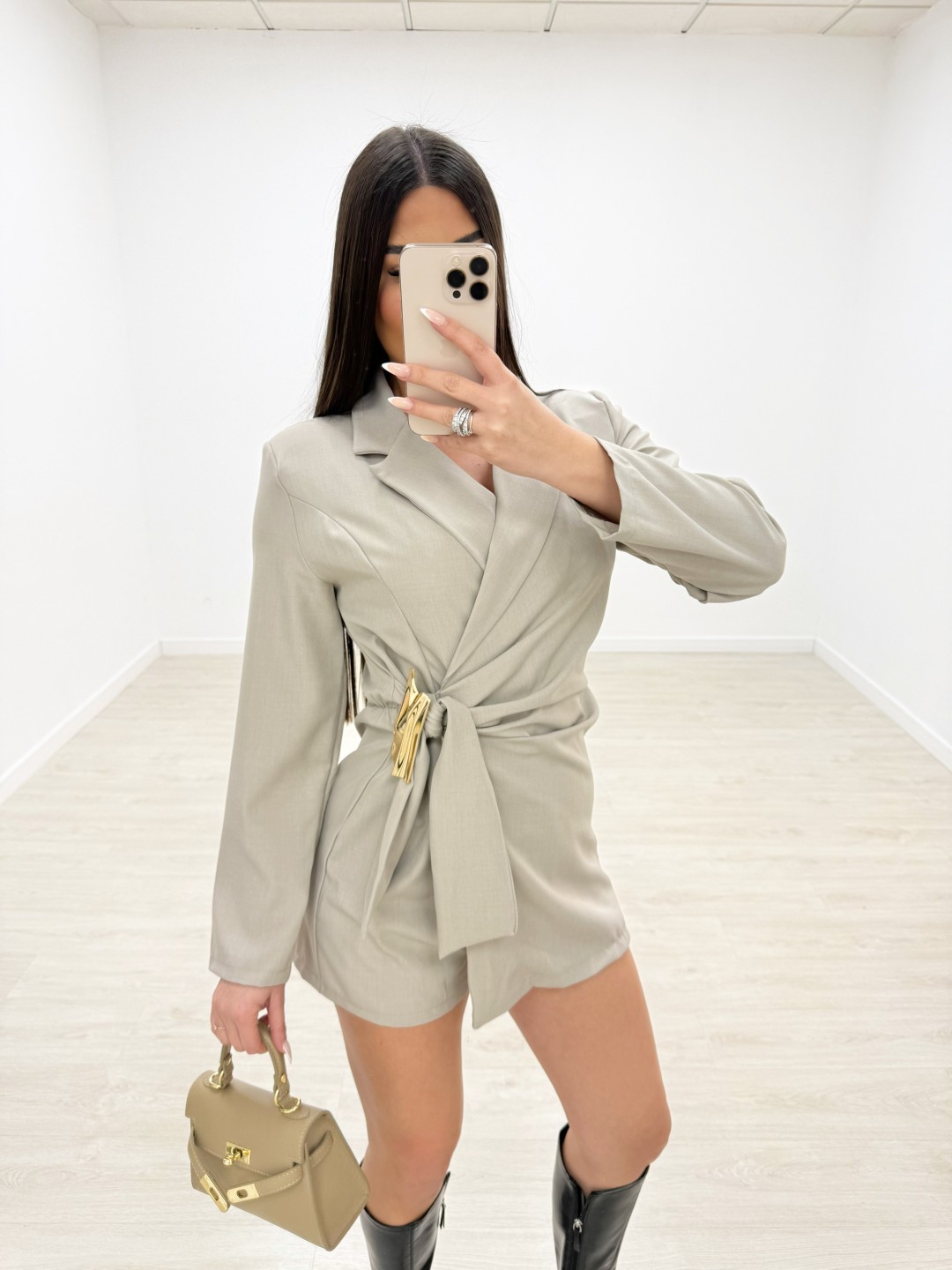 MONO BLAZER DETALLE - TOUPE