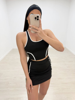 CONJUNTO YOGA 59181 - NEGRO