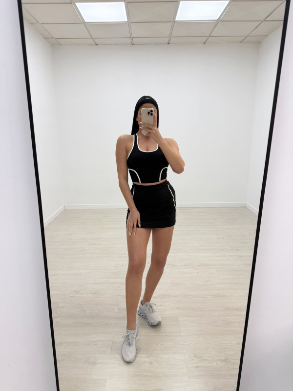 CONJUNTO YOGA 59181 - NEGRO