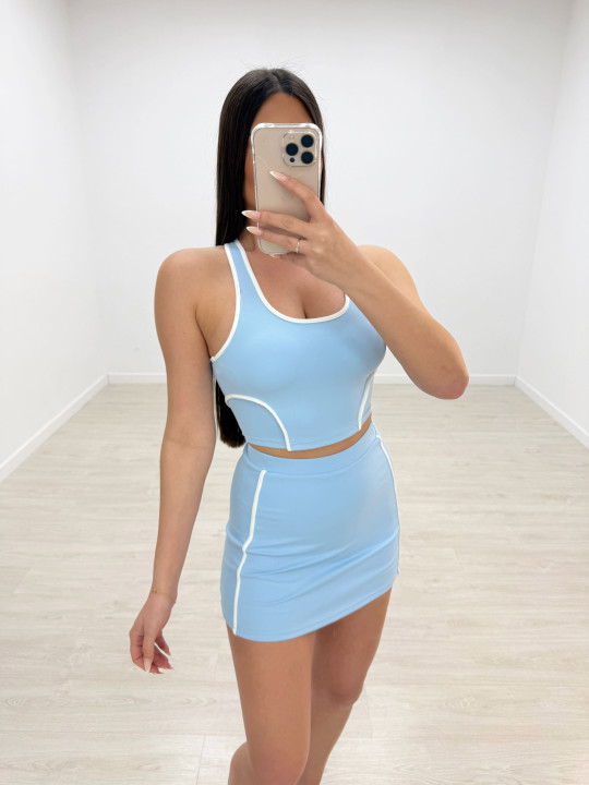 CONJUNTO YOGA 59181 - CELESTE