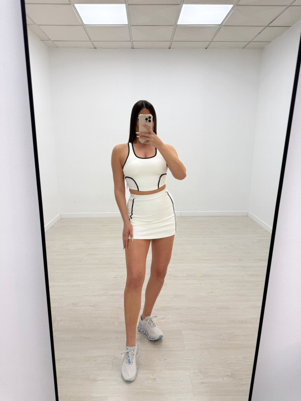 CONJUNTO YOGA 59181 - BLANCO