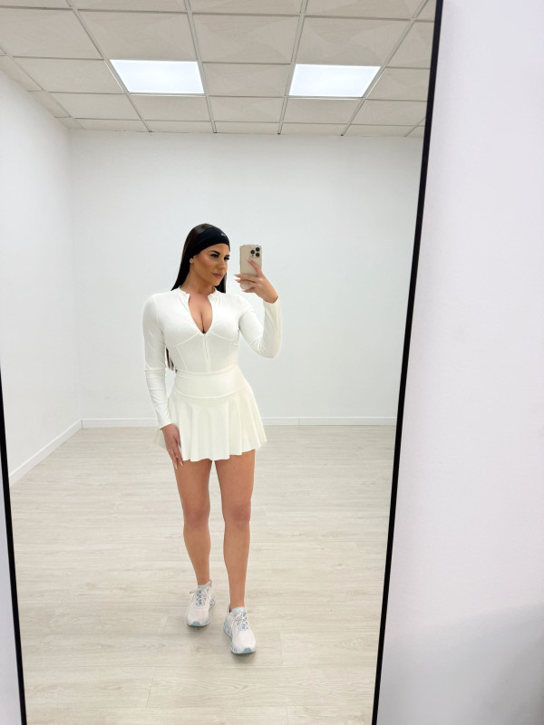 FALDA SPORT P33030 - BLANCO