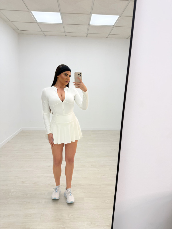 FALDA SPORT P33030 - BLANCO