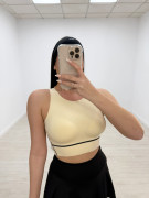 TOP YOGA COMFORTLUX - BEIGE