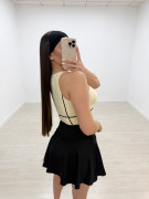 TOP YOGA COMFORTLUX - BEIGE
