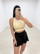 TOP YOGA COMFORTLUX - BEIGE