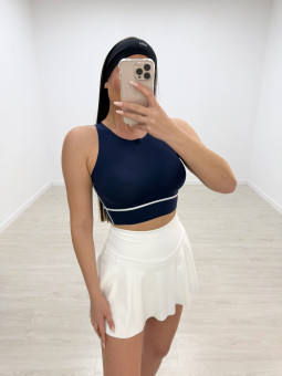 TOP YOGA COMFORTLUX - AZUL