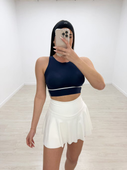 TOP YOGA COMFORTLUX - AZUL