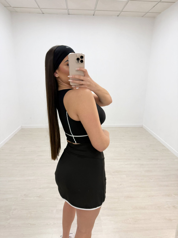 TOP YOGA COMFORTLUX - NEGRO