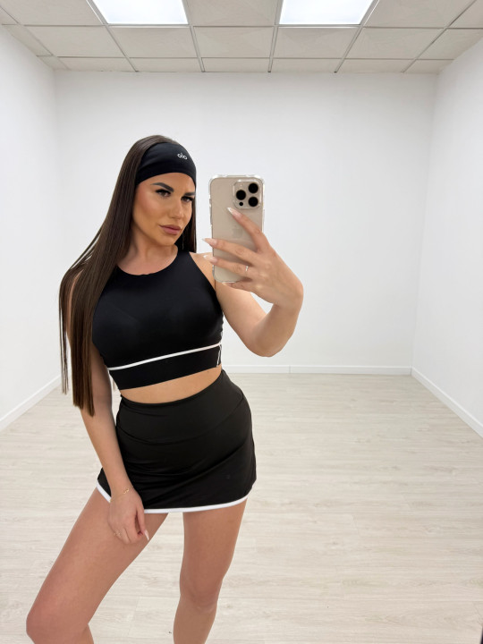 TOP YOGA COMFORTLUX - NEGRO