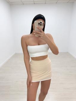 FALDA SPORT P33082 - BEIGE