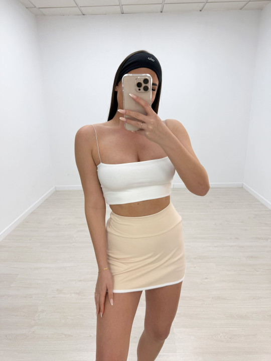 FALDA SPORT P33082 - BEIGE