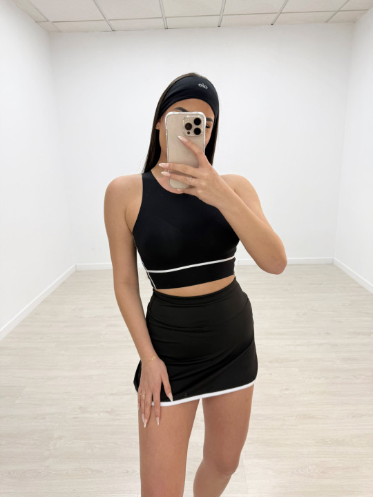 FALDA SPORT P33082 - NEGRO