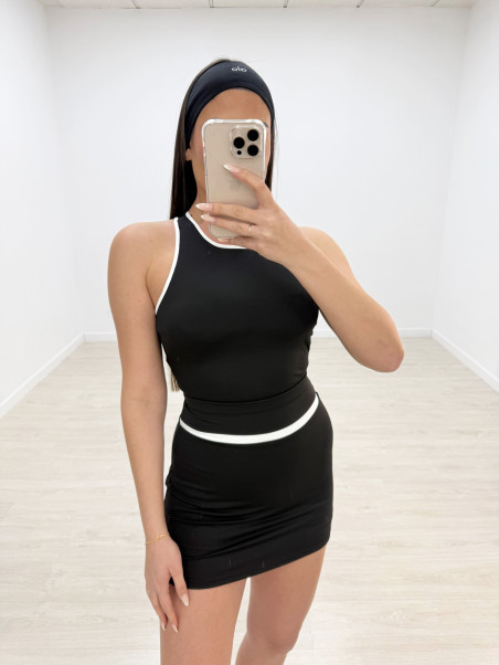 CONJUNTO YOGA 59190 - NEGRO