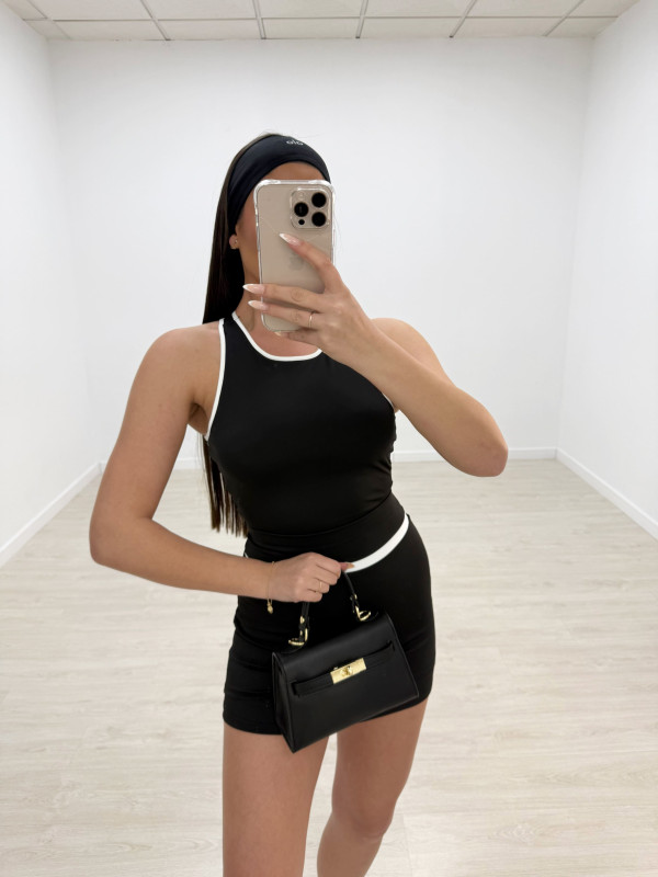 CONJUNTO YOGA 59190 - NEGRO