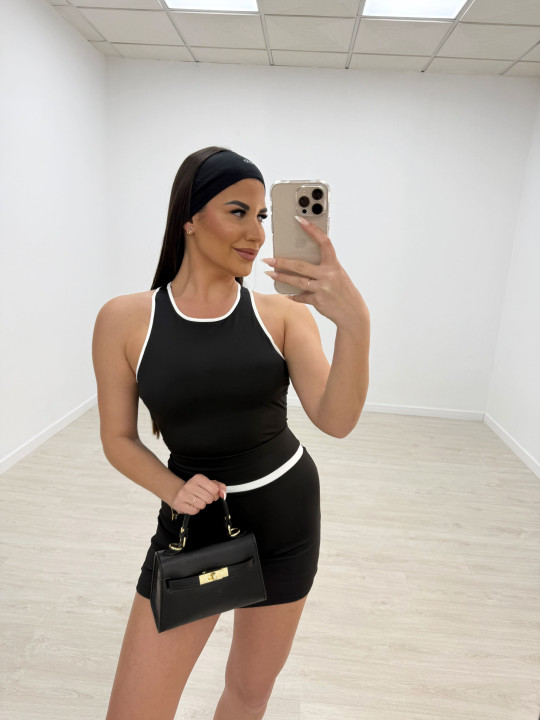 CONJUNTO YOGA 59190 - NEGRO