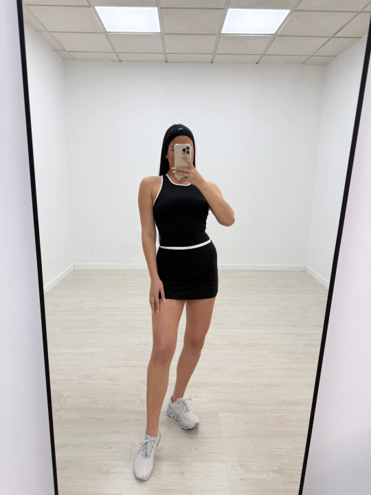 CONJUNTO YOGA 59190 - NEGRO