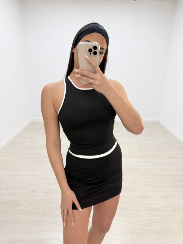 CONJUNTO YOGA 59190 - NEGRO